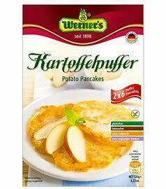Werner's Potato Pancake (Kartoffelpuffer) Mix (2 bags) 4.2 oz (120g)