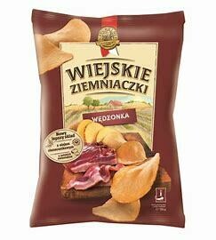 Lorenz Smoked Potato Chips (Wiejskie Ziemniaczki Wedzonka) 4.6 oz (130g)