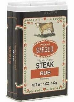 Pride of Szeged Steak Rub Seasoning 5 oz (142g)