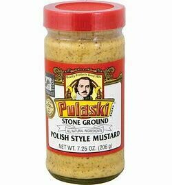 Pulaski Stone Ground Polish Mustard 7.3 oz (206g)