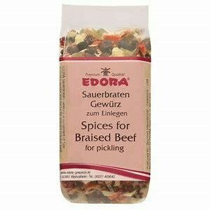 Edora Spices for Braised Beef (Sauerbraten Gewürz) 1.8 oz (50g)