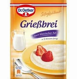 Dr. Oetker Sweet Porridge Mix (Grießbrei Klassische Art) 3.3 oz (92g)