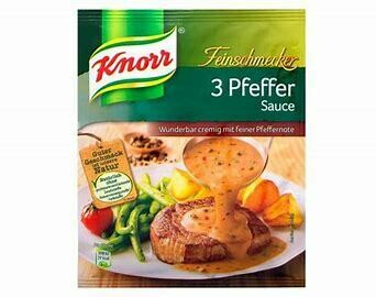 Knorr Feinschmecker 3 Pfeffer (Pepper) Sauce 1.4 oz (40g)