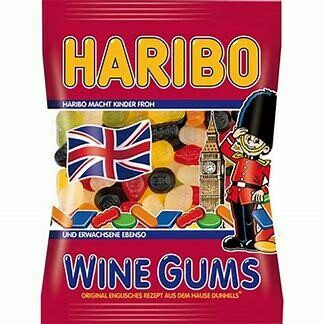 German Haribo Wine Gums 7 oz (200g)