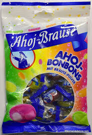 Frigeo Ahoj-Brause Fizzy Candy (Ahoj-Bonbons) 5.3 oz (150g)