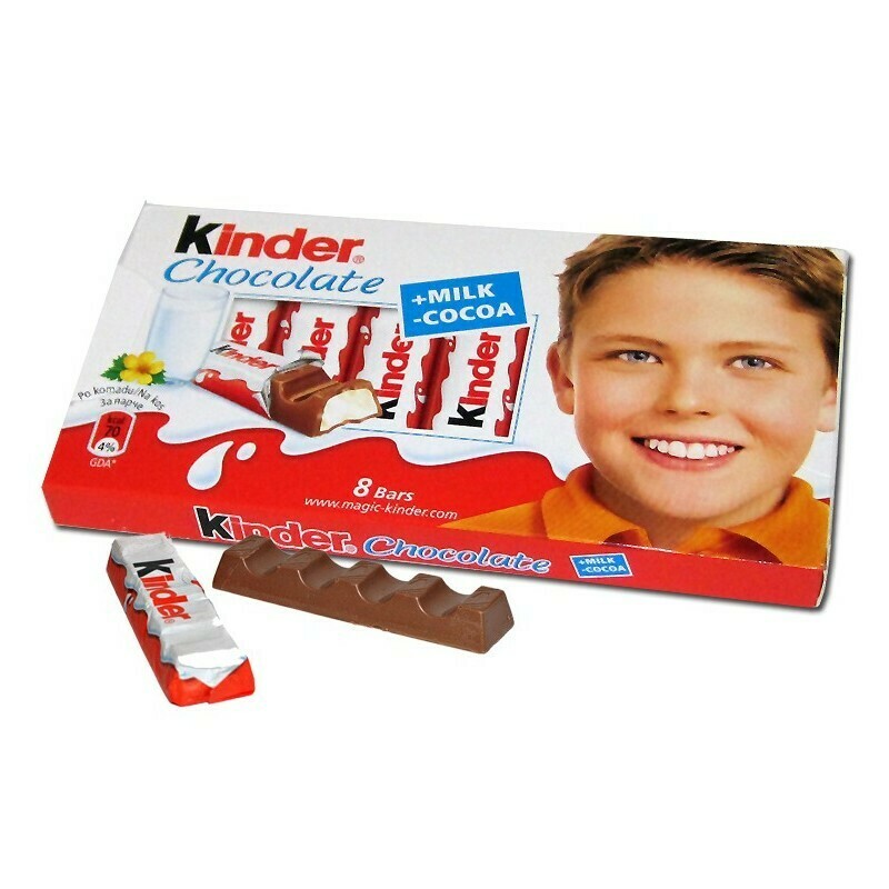 Ferrero Kinder Bars 3.5 oz (100g)