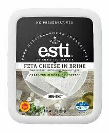 Esti Greek Feta Cheese in Brine (Sheep's Milk) 14 oz (400g)
