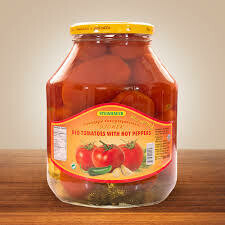 Steinhauer Red Tomatoes with Hot Peppers Jar 58 oz (1.7kg)