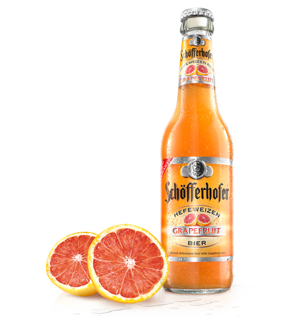 Schöfferhofer Grapefruit Beer Bottle 11.2 oz (330ml)
