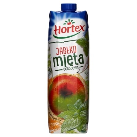 Hortex Apple Garden Mint Juice (Jablko Mieta Ogrodowa) 33.8 oz (1L)