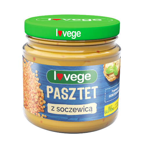 Lovege Pate with Lentils Spread (Pasztet z Soczewica) 6.3 oz (180g)