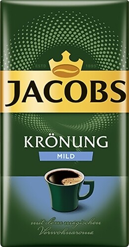 Jacobs Krönung Mild Ground Coffee 17.1 oz (500g)
