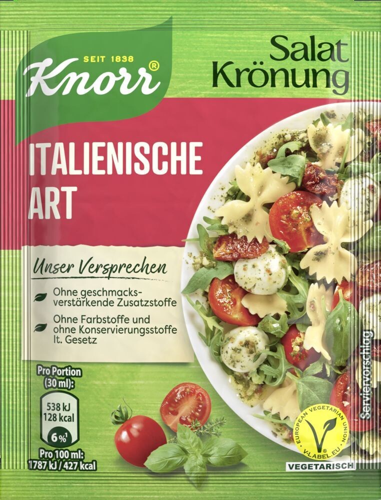 Knorr Italian Herbs Salad Mix (Salatkrönung Italienische Art) 0.3 oz (8g)
