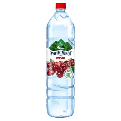 Zywiec Zdroj Non Carbonated Cherry Flavored Water 40.6 oz (1.2L)