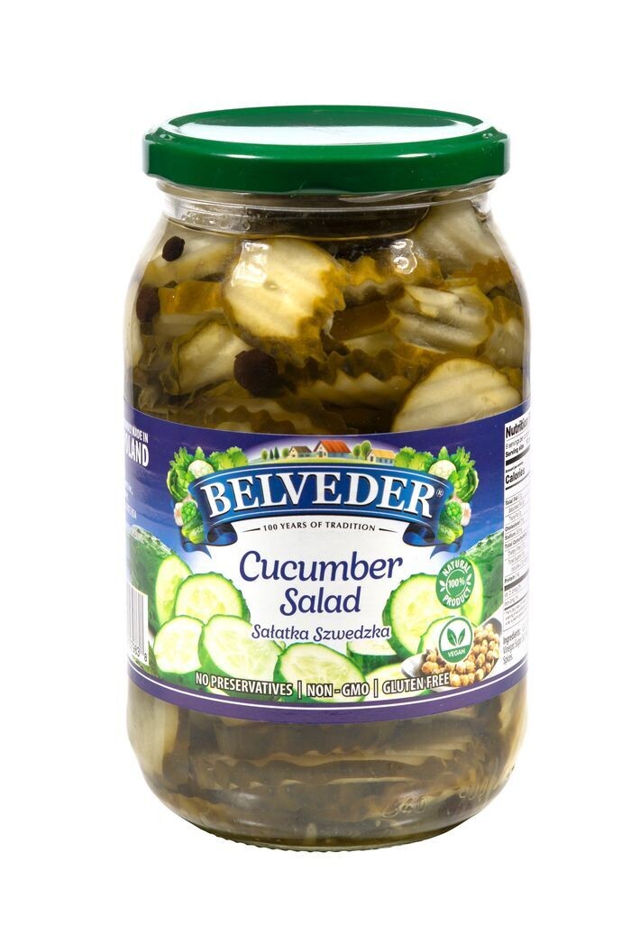 Belveder Cucumber Salad (Salatka Szwedzka) 32 oz (900g)