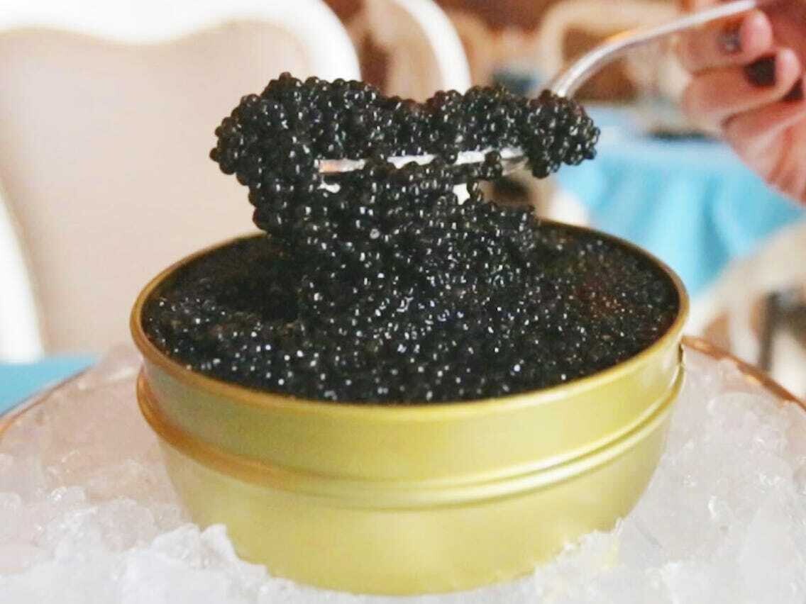 Beluga Sturgeon Black Caviar 2 oz (56g) Jar