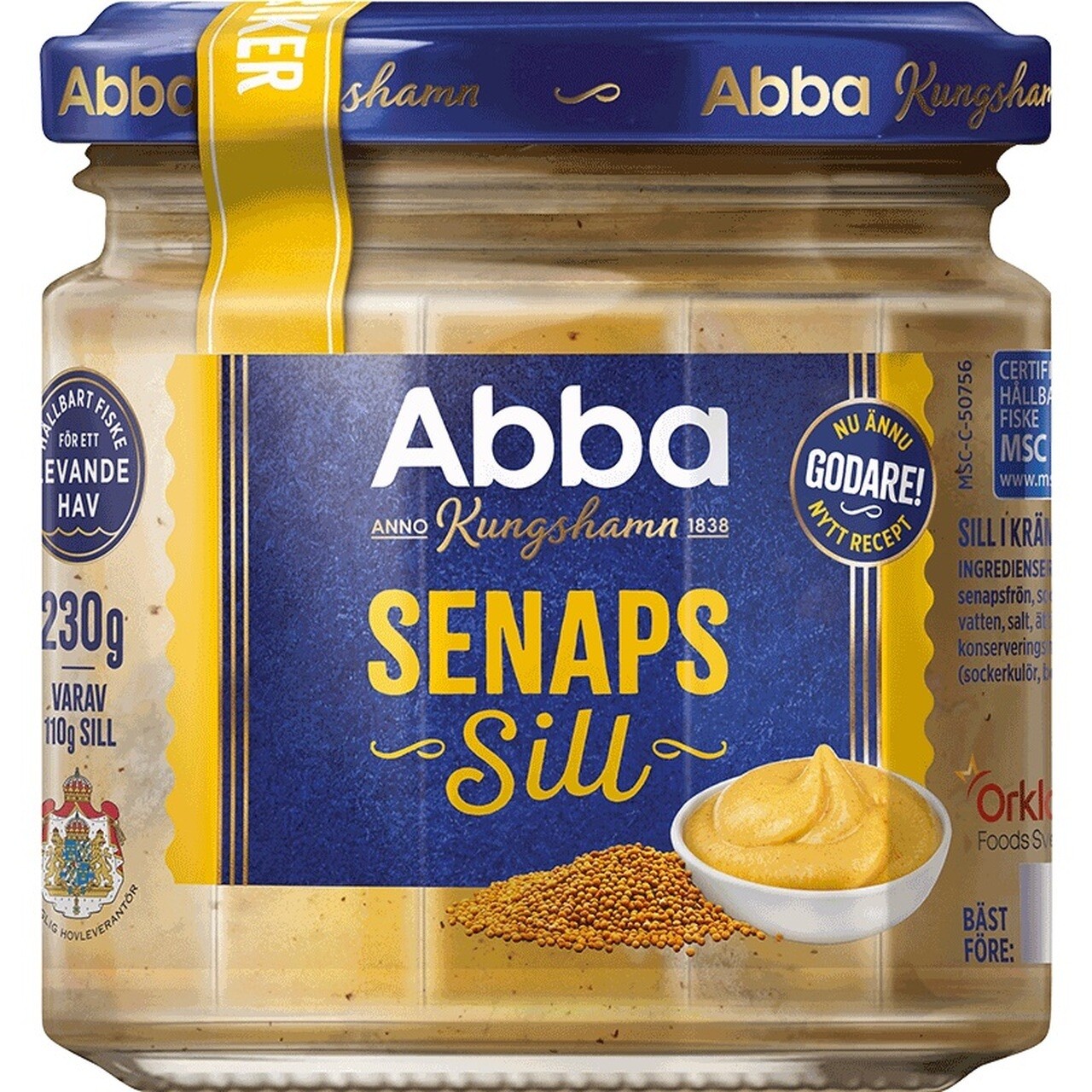 Abba Herring Marinated in Mustard Sauce 8.5 oz (240g)