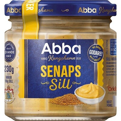 Abba Herring Marinated in Mustard Sauce 8.5 oz (240g)