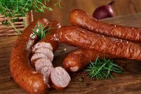 Polish Cherry Smoked (Wisniowa) Kielbasa (1.3 lbs) - ORDER & PRE-PAY (recommended for shipping customers)
