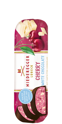 Niederegger Cherry White Chocolate Marzipan Loaf 4.4 oz (125g)