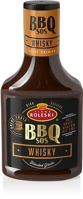 Roleski BBQ Whisky Sauce (Sos) Bottle 17.2 oz (490g)