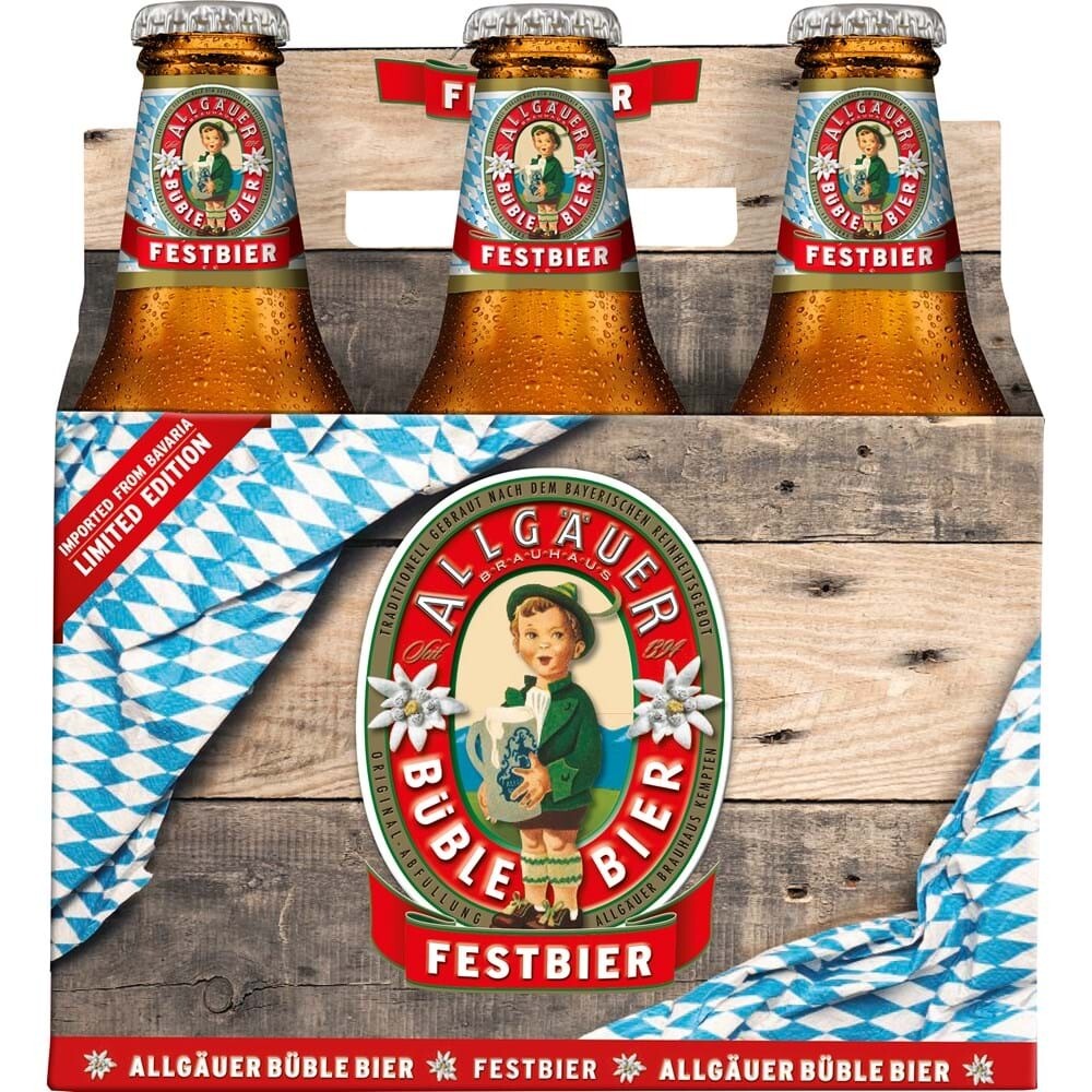 Radeberger Allgauer Buble Festbier (Beer) 6-pack 12 oz (355ml)
