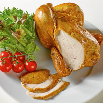 Fully Cooked and Smoked Whole Chicken Package