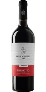 Leone de Castris Salento Il Medaglione Primitivo (2019) Wine 25 oz (750ml)