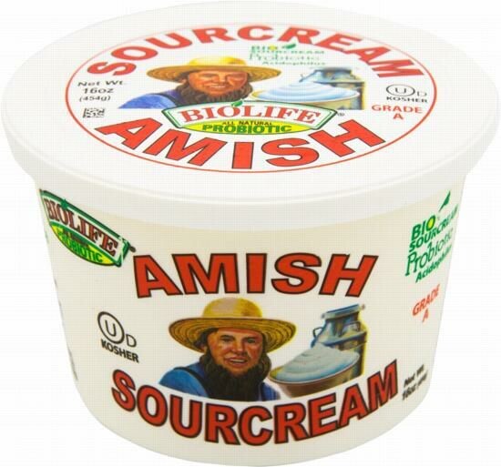 Biolife Amish Sour Cream 15 oz (425g)