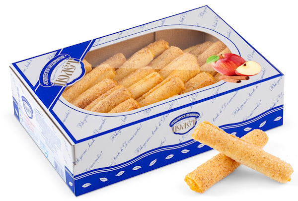 Polet Puff Pastries with Apple Cinnamon Box 17.6 oz (500g)