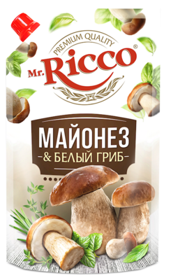 Mr. Ricco Mayonnaise with White Mushroom 13.2 oz (375g)