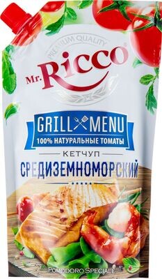 Mr. Ricco Mediterranean Ketchup 12.3 oz (350g)
