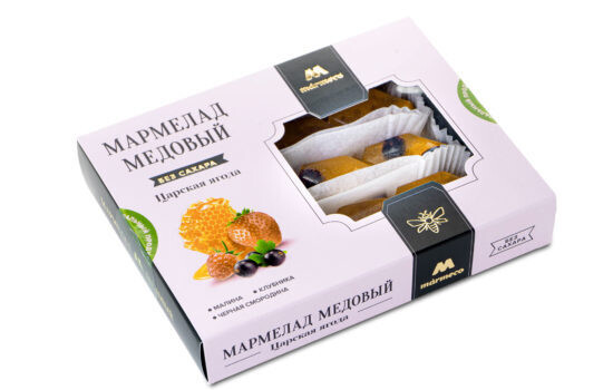 Marmeco Sugar-Free Natural Honey Marmalade with Assorted Berries 7 oz (200g)