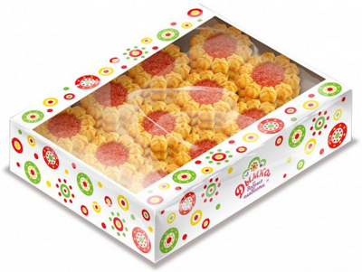Dymka Arabeska Cookies with Strawberry 25.8 oz (730g)