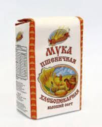 Russkoye Pole Wheat Flour 4.4 lbs (2kg)