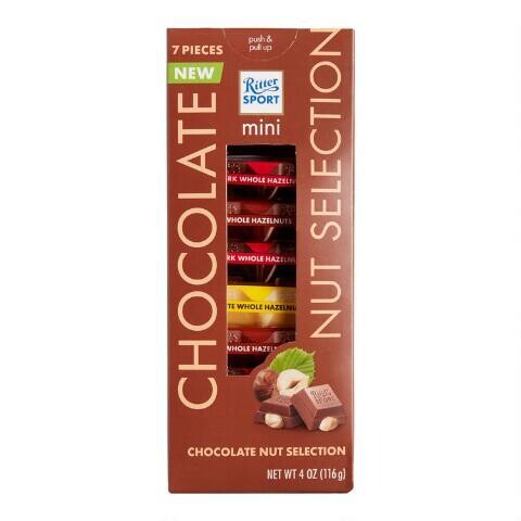 Ritter Sport Mini Chocolate Nut Selection Tower 4.7 oz (133g)