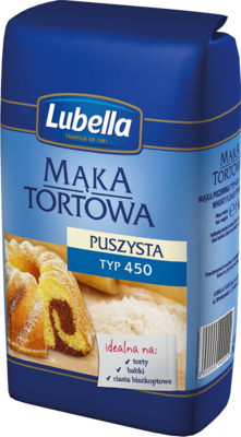 Lubella Cake Flour (Tortowa, Type 450) 2.2 lbs (1kg)