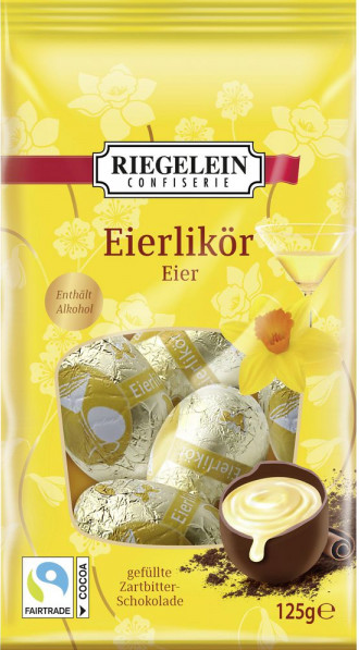Riegelein Egg Liquor Eggs (Eierlikör Eier) 4.4 oz (125g)