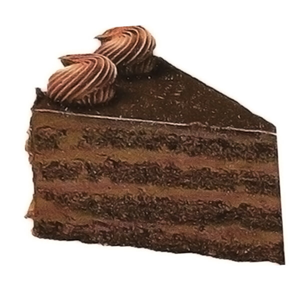 Chocolate Rum Truffle Cake Slice (on rotation, please inquire)