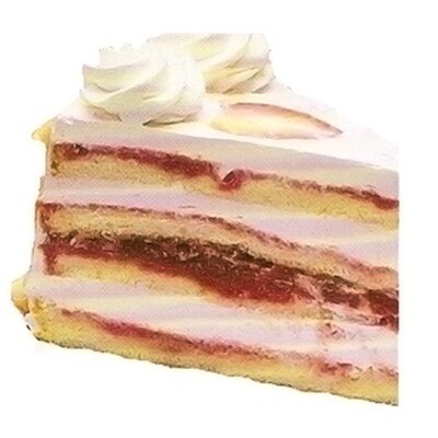Strawberry Whipped Cake Slice (on rotation, please inquire)
