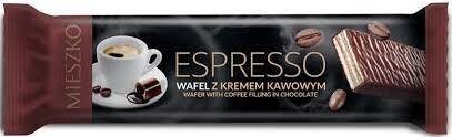 Mieszko Espresso Wafer Bar with Coffee Cream 1.2 oz (34g)