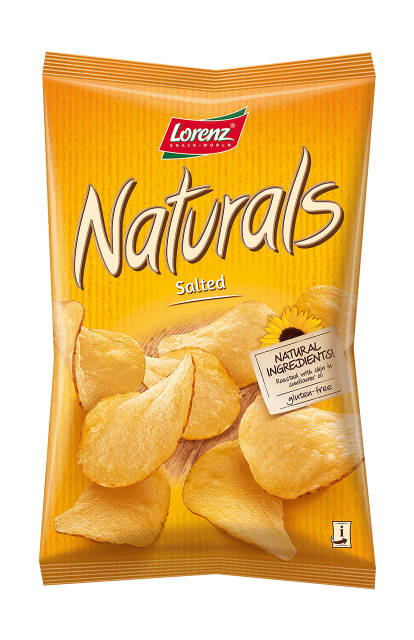 Lorenz Naturals Classic Salted Chips 3.5 oz (100g)