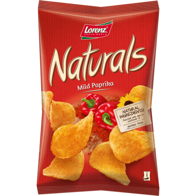 Lorenz Naturals Mild Paprika Chips 3.5 oz (100g)