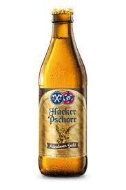 Hacker Pschorr Münchner Gold Helles Lager Beer 11.2 oz (330ml)