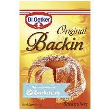 Dr. Oetker Original German Baking Powder 10-pack (Backin) 5.64 oz (160g)