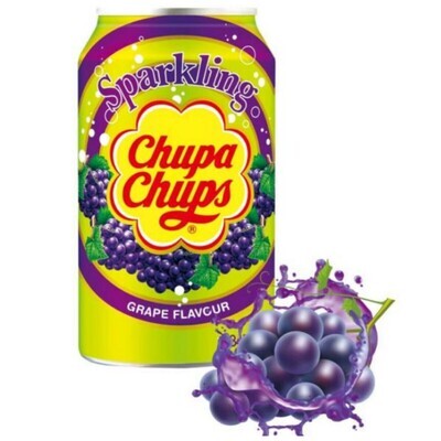 Chupa Chups Sparkling Grape Flavour Drink 11.7 oz (345ml)