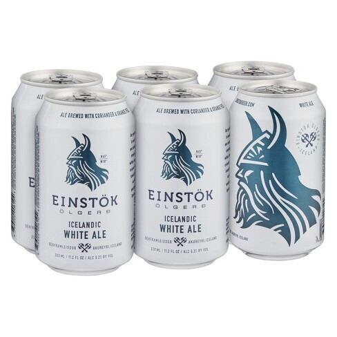 Einstök Ölgerð Icelandic White Ale Cans 6-pack 11.2 oz (330ml)