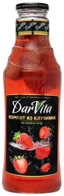 DarVita Strawberry Compote 25.4 oz (750ml)