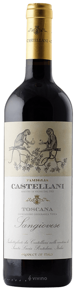 Famiglia Castellani Collesano Sangiovese 2016 Red Wine 25 oz (750ml)