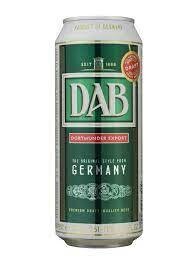 DAB Dortmunder Export Lager Beer Cans 4-pack 16.9 oz (500ml)